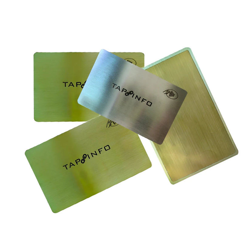 Premium Stainless Steel NFC Business Card
