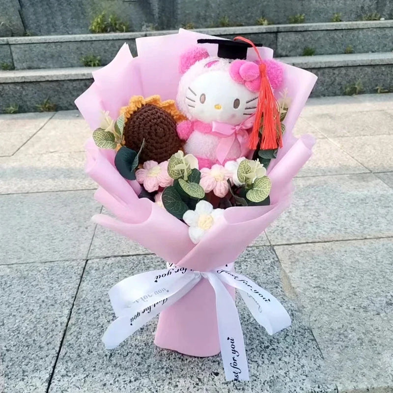 Hello Kitty Plush Rose Bouquet