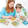 Wooden Alphabet Puzzle Board for Toddlers