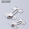 Stainless Steel Hook and Eye Door Latch