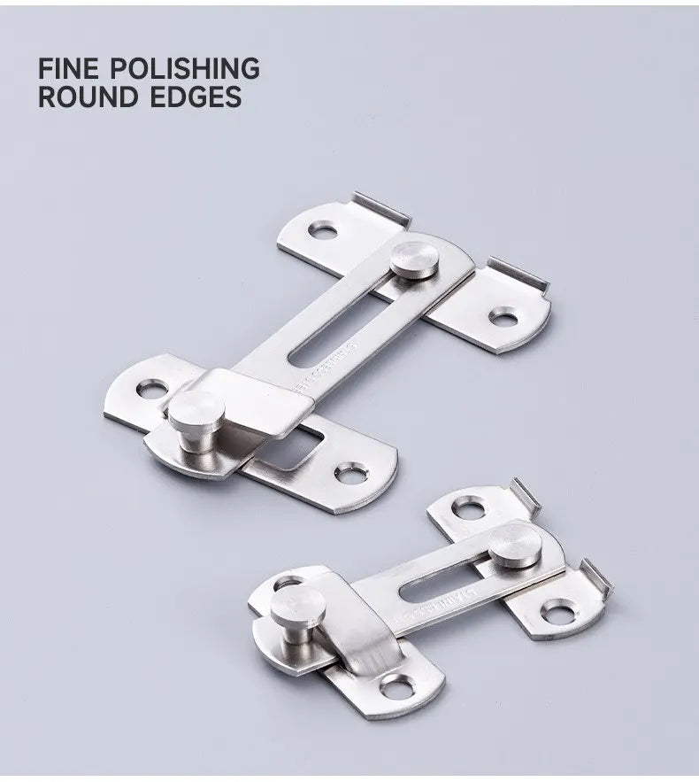Stainless Steel Hook and Eye Door Latch