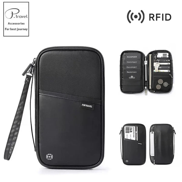 RFID-Schutz Reisepass-Organizer