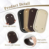 PU Leather Crochet Bag Base with Metal Feet