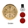 Mini Car Clock with Glow-In-The-Dark Dial and Air Vent Clip