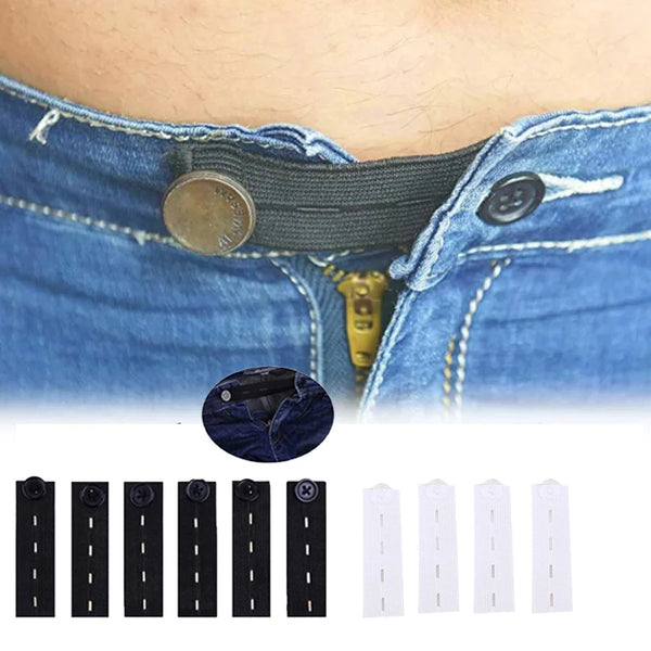 Adjustable Elastic Waist Extender for Jeans and Pants