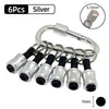 1/4" Hex Quick-Change Screwdriver Bit Holder with Keychain