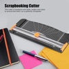 12-Inch Paper Cutter with Slide Rail and Safety Blade