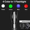 4-in-1 LED-Taschenlampe mit Farbwechsel