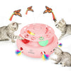 Interactive Whack-A-Mole Cat Toy with Smart Sensor