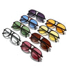 Retro Double-Beam Pilot Sunglasses