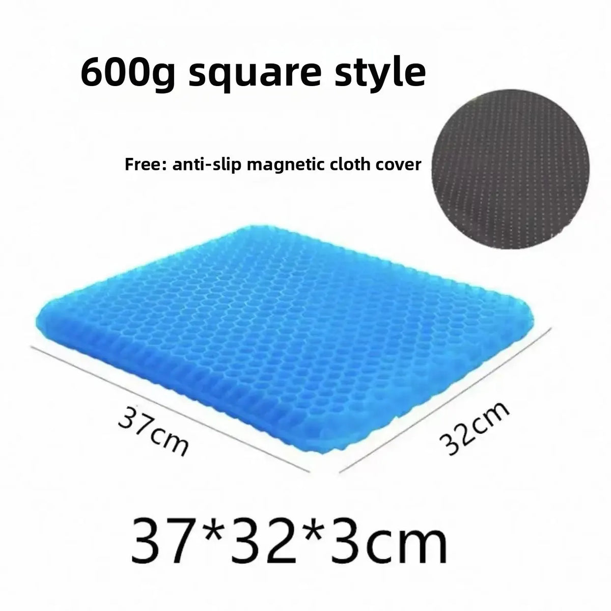 Cooling Gel Seat Cushion with Honeycomb Support