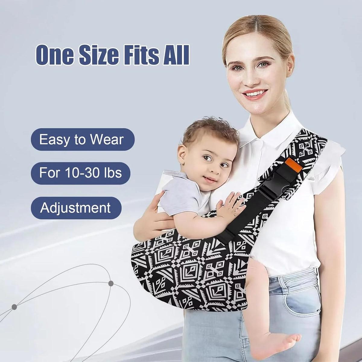 Adjustable Cotton Baby Sling Carrier