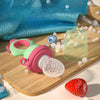 Dinosaur Push-Type Silicone Fruit Feeder for Babies & Toddlers