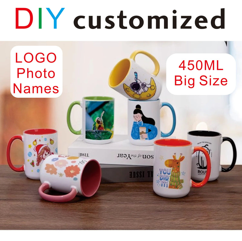 Personalized 15oz Ceramic Coffee Mug