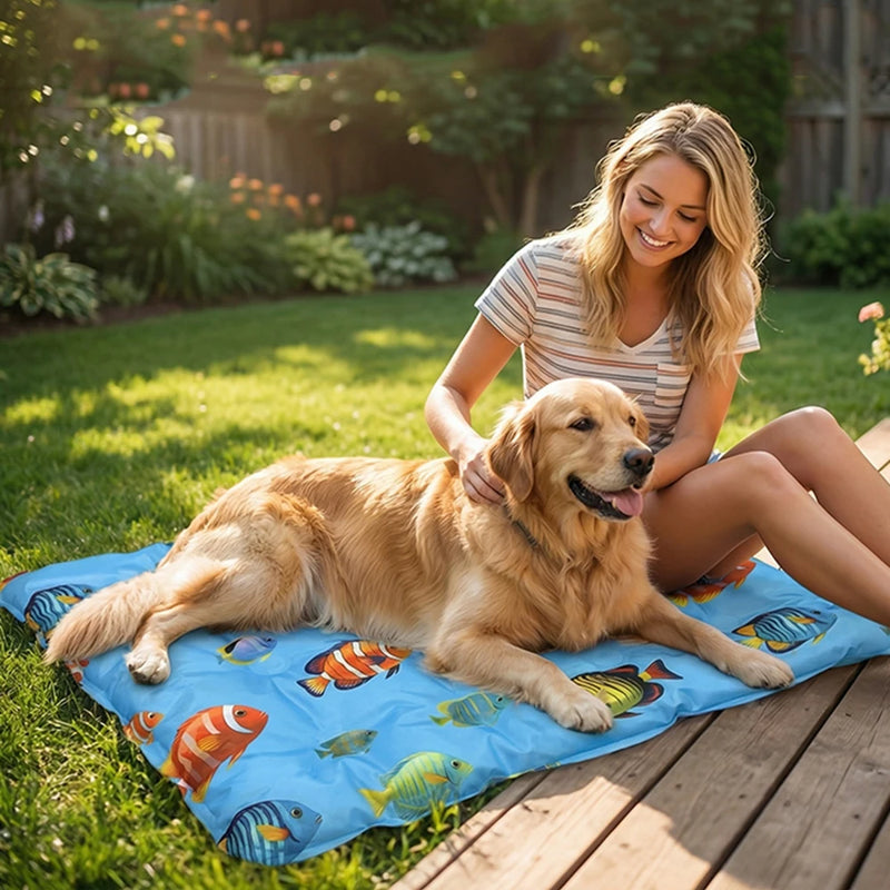 Alfombrilla Refrigerante de Gel para Perros y Gatos