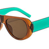 Retro Oversized Gradient Sunglasses for Women