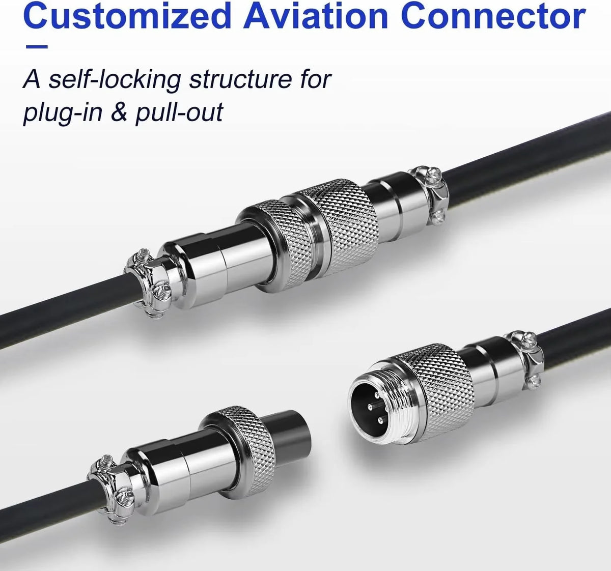 Retractable Coiled USB Cable for Mechanical Keyboards