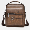 Vintage Leather Messenger Bag for Men – Classic Crossbody Shoulder Bag