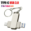 Dual USB-C and USB 3.0 Flash Drive