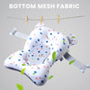 Collapsible Baby Bathtub with Thermometer and Floating Cushion