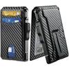 Slim RFID-Blocking Wallet with Money Clip and ID Window