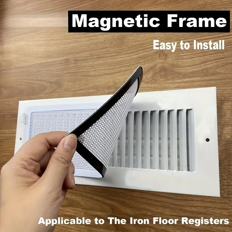 Magnetic Vent Covers with Filters (4-Pack)