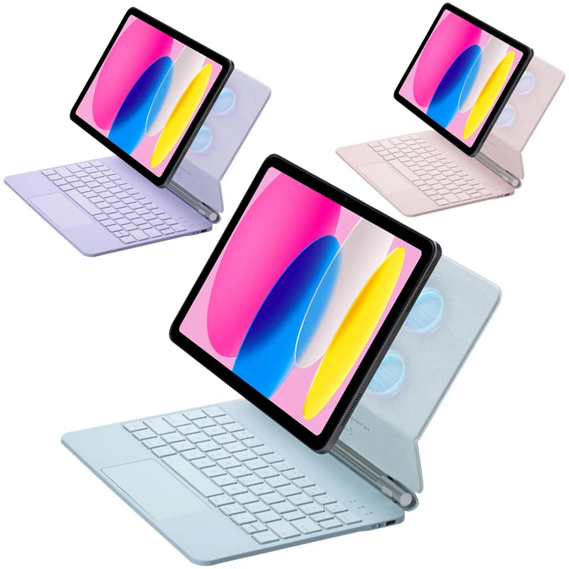 11-Inch iPad Keyboard Case with Backlit Keys and Trackpad