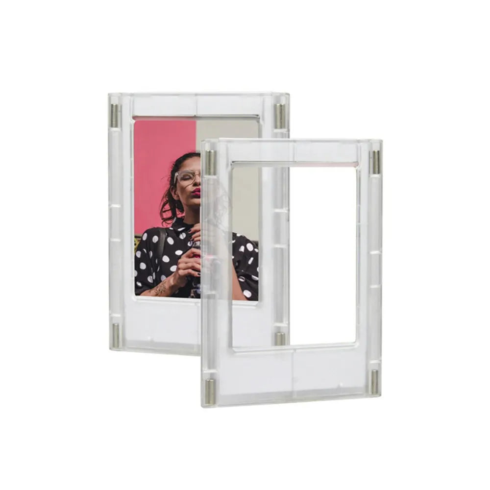 Mini Magnetic Acrylic Photo Frames for Fridge Display