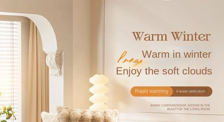 Plush Rabbit-Feel Sofa Cover with Anti-Slip Backing