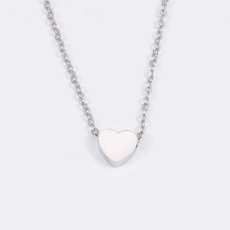 Dainty Heart Pendant Necklace