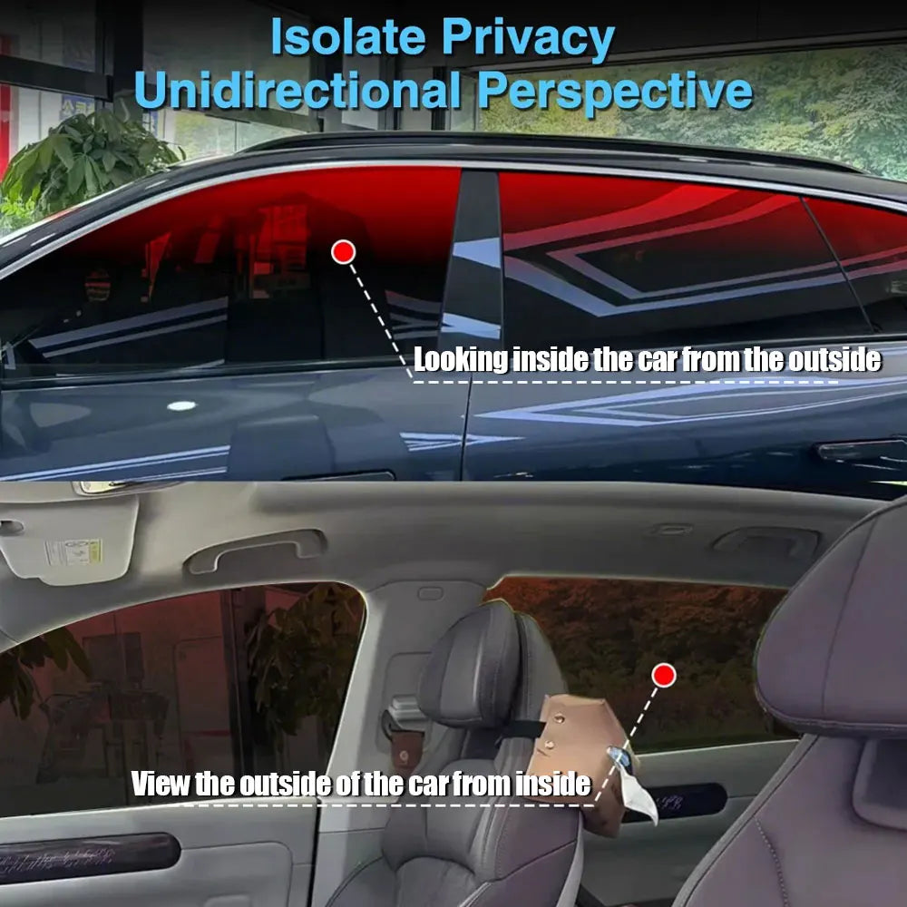 Gradient Privacy Car Window Tint Film
