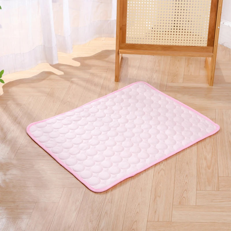 Breathable Ice Silk Pet Cooling Mat