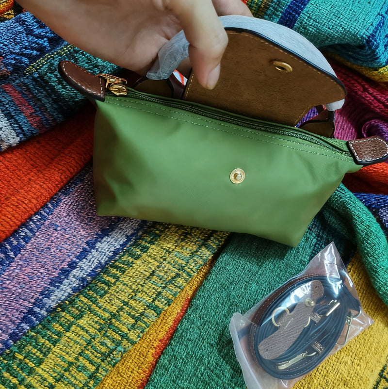 Retro Nylon Mini Crossbody Bag