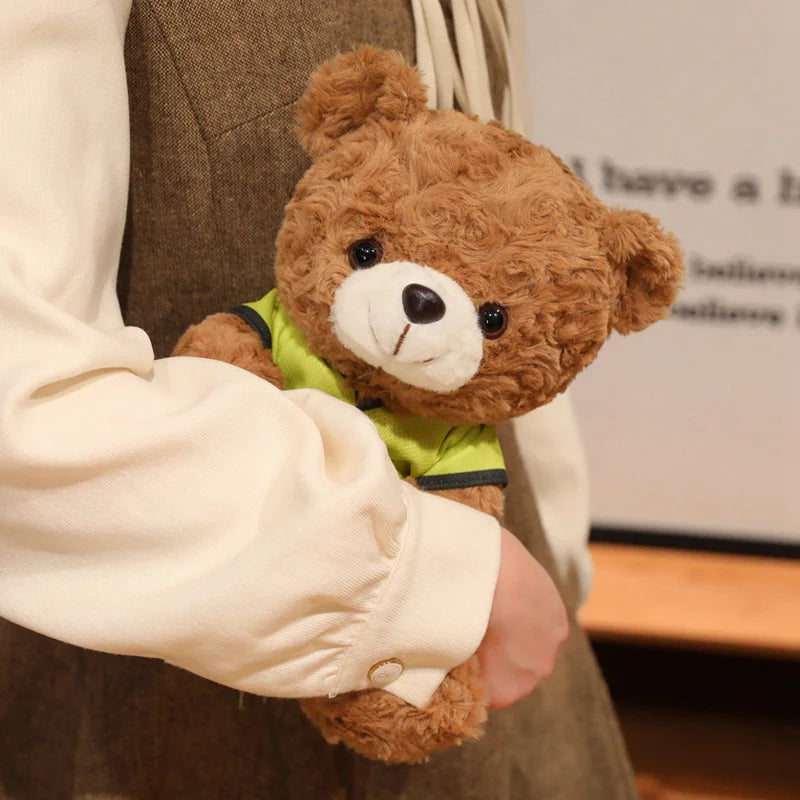 Kawaii Football Bear Plush Toy