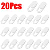 A set of 20 privacy webcam cover sliders for laptops and mobile devices.