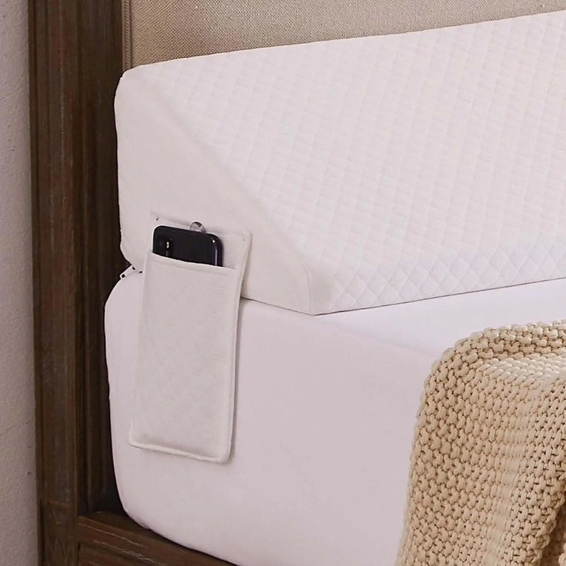 Adjustable Bed Wedge Pillow for Spinal Alignment & Snoring Relief