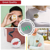 A set of blank DIY pin back buttons with paper inserts and a great quality guarantee.