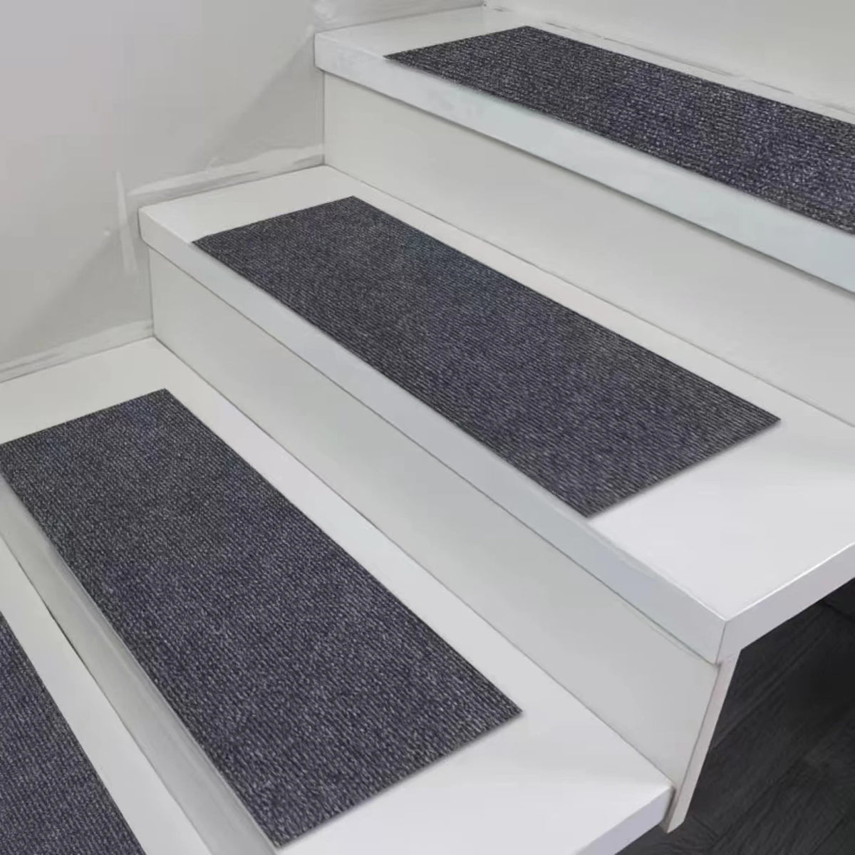 Self-Adhesive Non-Slip Stair Tread Carpet Mats