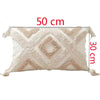 Nordic Bohemian Geometric Tassel Decorative Pillow Cover