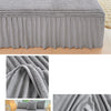 Plush Bed Skirt – Warm, Soft, and Elegant Bedding Essential