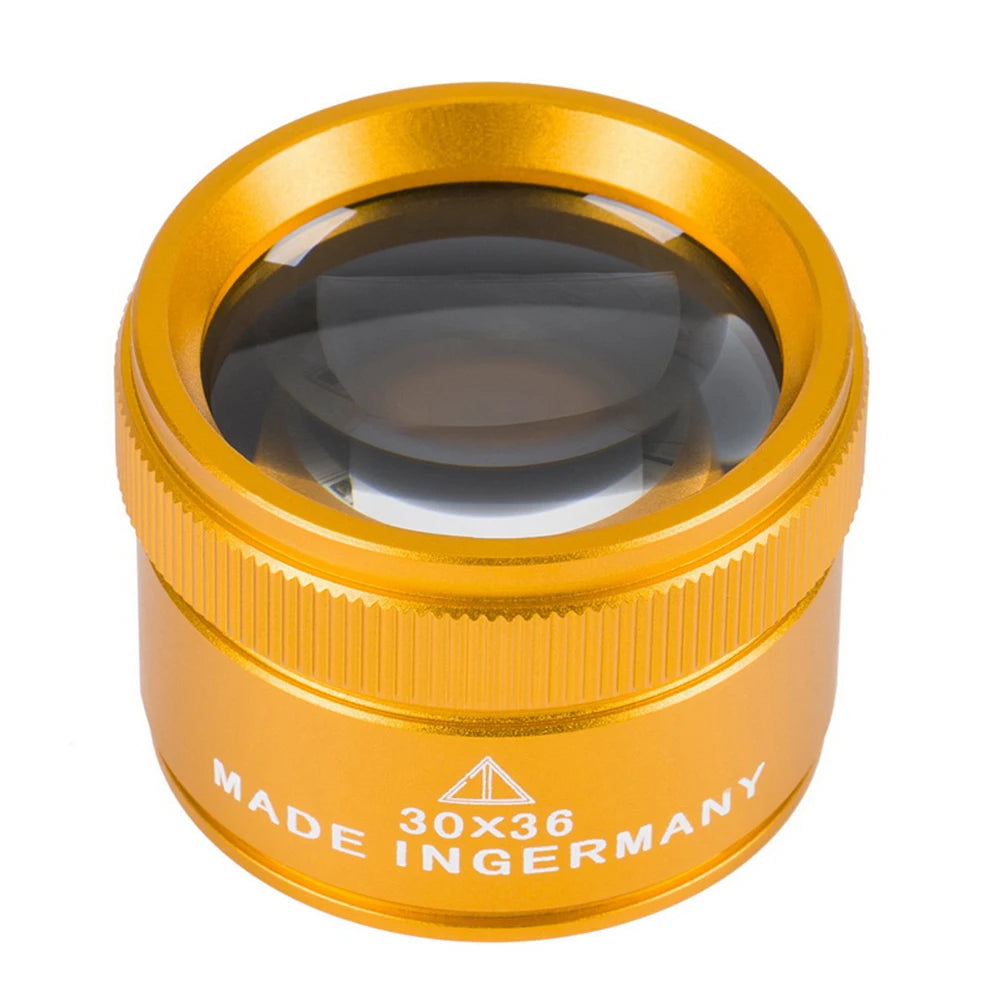 High-Powered 30X Magnifying Glass with K9 Optical Lens