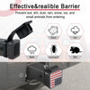 2-Inch Trailer Hitch Receiver Cover with American Flag Design