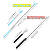 Telescopic Stainless Steel Teaching Pointer with Finger Design