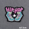 Encouraging Embroidery Iron-On Patches for Clothing and Accessories