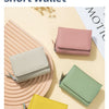 Genuine Leather Mini RFID Wallet for Women