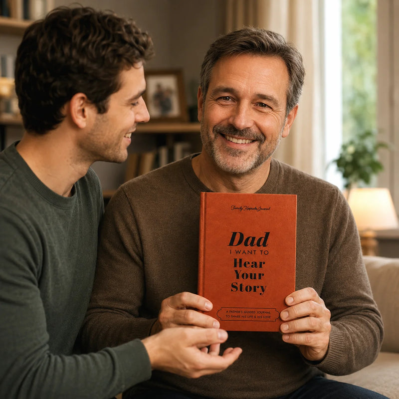 Dad, I Want to Hear Your Story: A Guided Keepsake Journal