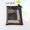 Breathable Mesh Makeup Bag Organizer - Multi-Purpose Travel Toiletry Pouch