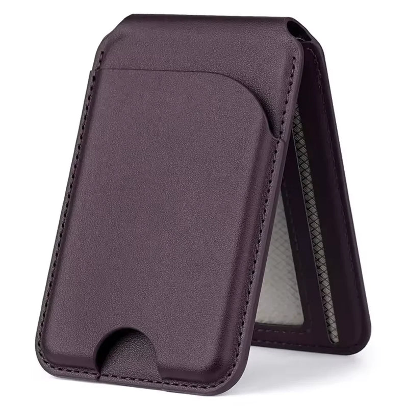 Portefeuille en cuir MagSafe avec support ajustable