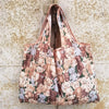 Foldable Eco-Friendly Shopping Bag with Cartoon Print