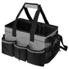 Large-Capacity Cleaning Tool Organizer Bag with Detachable Apron